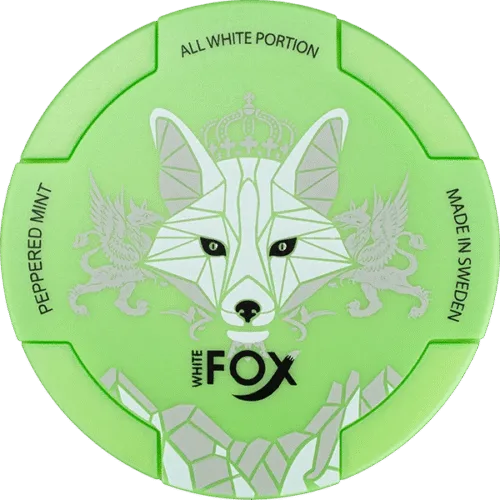 White Fox Peppered Mint 12mg - TOPZYN