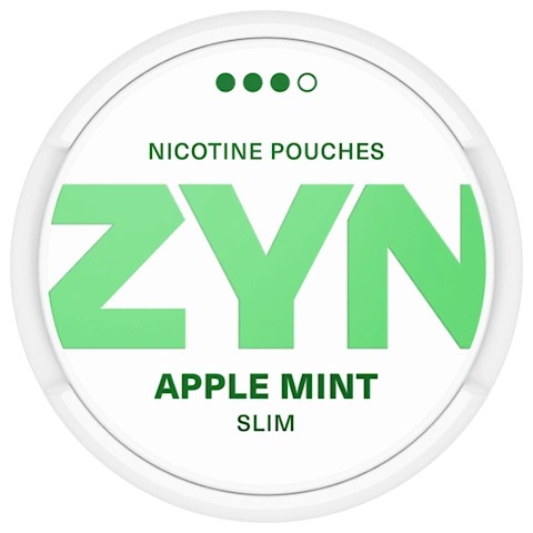ZYN Apple Mint Slim Strong 9mg